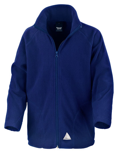 Junior Microfleece Jacket in Royal, Größe M (8-10)