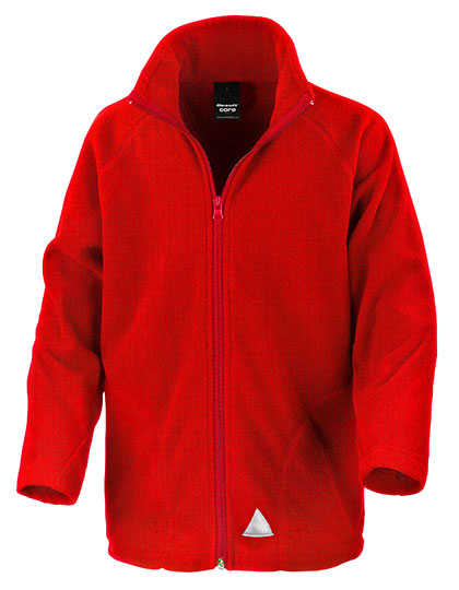 Youth Microfleece Jacket in Red, Größe XL (12-14)