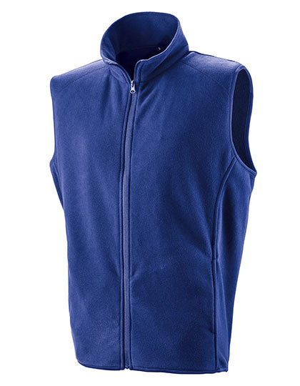 Micro Fleece Gilet in Royal, Größe XS