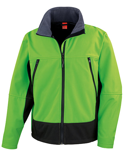 Activity Softshell Jacket in Vivid Green, Größe XXL