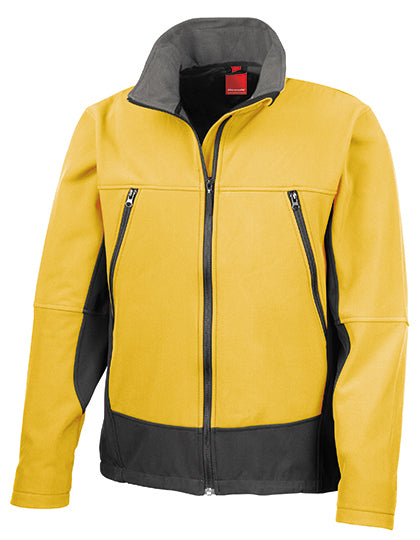 Activity Softshell Jacket in Yellow, Größe 3XL
