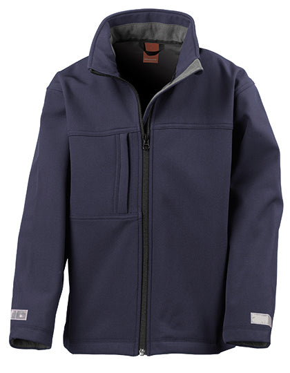 Youth Classic Soft Shell Jacket in Navy, Größe XXL (13-14)