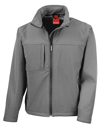 Classic Soft Shell Jacket in Workguard Grey, Größe 4XL