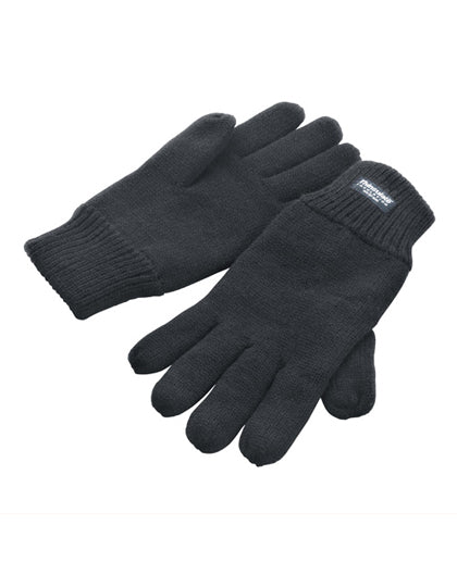 Classic Fully Lined Thinsulate™ Gloves in Charcoal Grey, Größe XXL