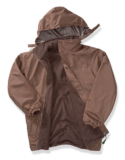 Stormdri 4000 Recycled Coat in Brown, Größe XXL