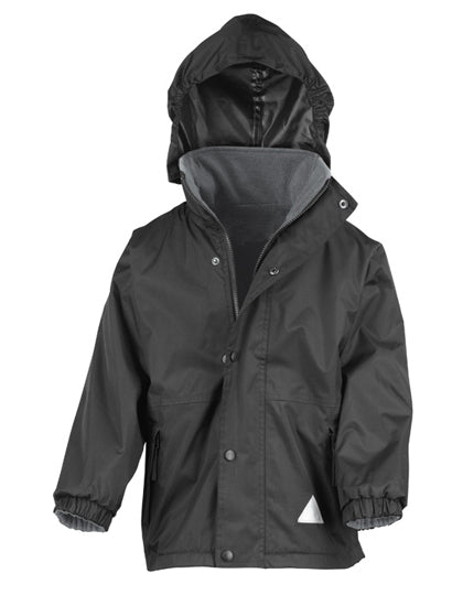 Junior Stormdri 4000 Recycled Coat in Black, Größe L (9-10)