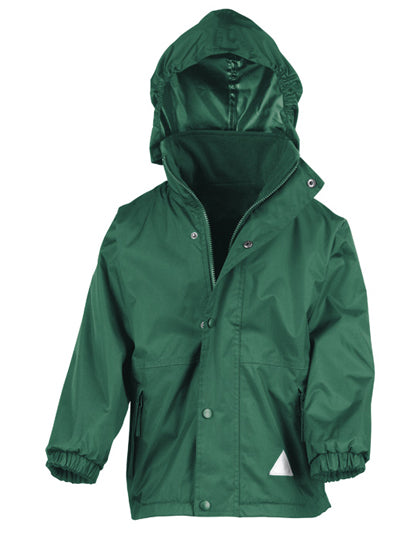 Junior Stormdri 4000 Recycled Coat in Bottle Green, Größe L (9-10)