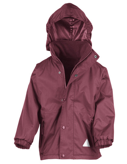 Junior Stormdri 4000 Recycled Coat in Burgundy, Größe L (9-10)