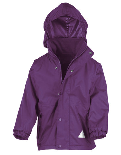 Junior Stormdri 4000 Recycled Coat in Purple, Größe L (9-10)