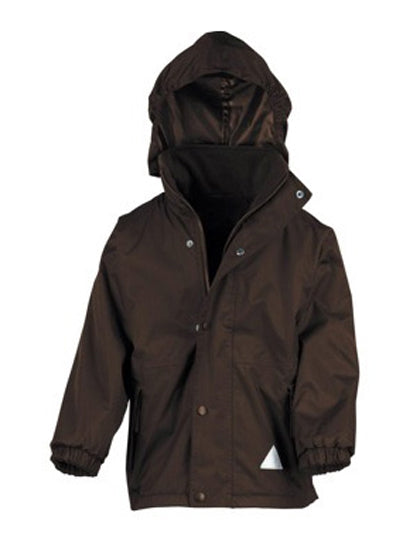 Youth Stormdri 4000 Recycled Coat in Brown, Größe XXL (13-14)