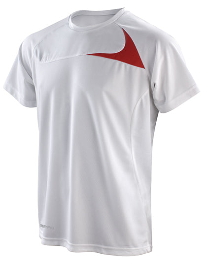 Men´s Dash Training Shirt in White, Größe 4XL
