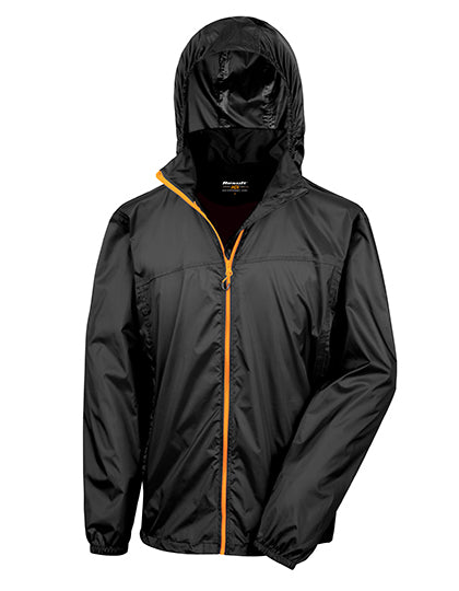 Urban HDi Quest Lightweight Stowable Jacket in Black, Größe 3XL