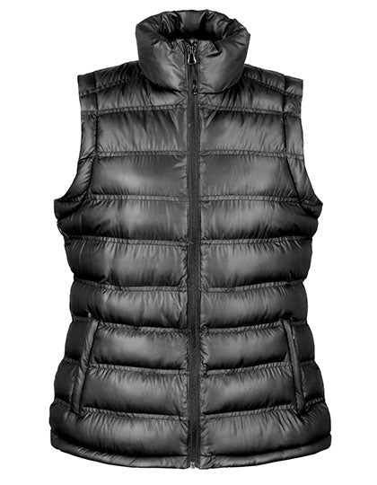 Women´s Ice Bird Padded Gilet in Black, Größe XL