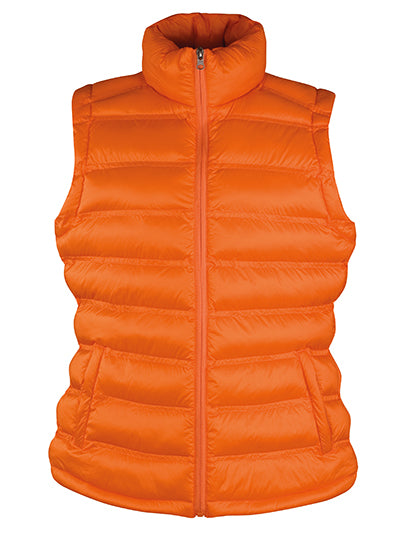 Women´s Ice Bird Padded Gilet in Orange, Größe XL