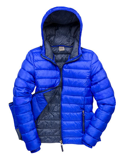 Women´s Snow Bird Hooded Jacket in Royal, Größe XXL