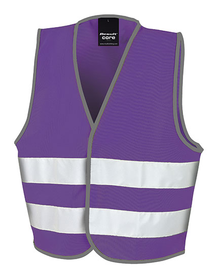 Junior Safety Vest in Purple, Größe L (10-12)