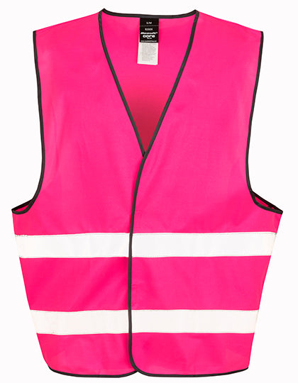 Enhanced Visibility Vest in Pink, Größe XS