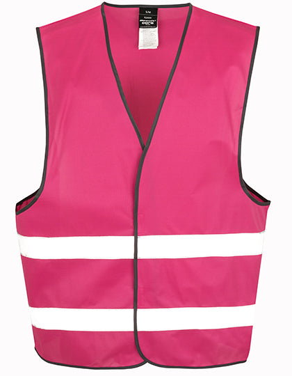 Enhanced Visibility Vest in Raspberry, Größe XXL/3XL