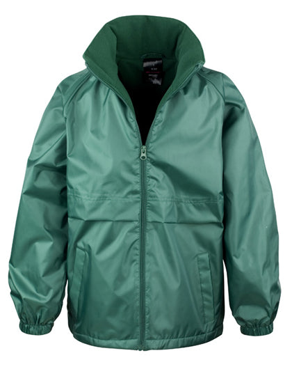 Junior Microfleece Lined Jacket in Bottle, Größe L (9-10)