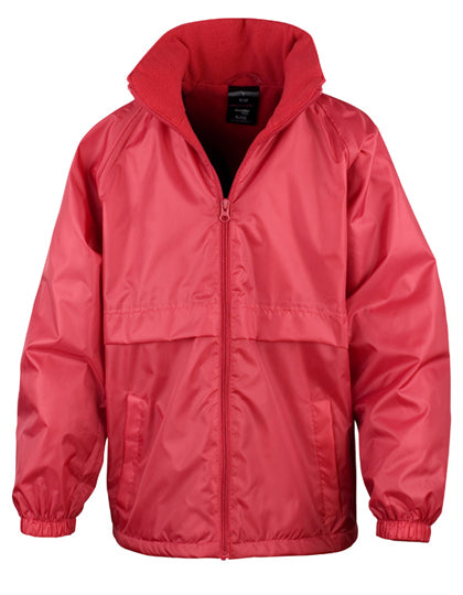 Microfleece Lined Jacket in Red, Größe 3XL