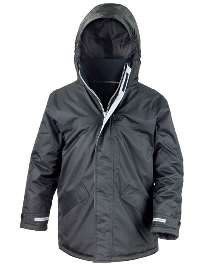 Junior Winter Parka in Black, Größe L (9-10)