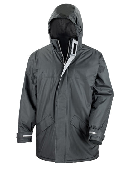 Winter Parka in Black, Größe 3XL