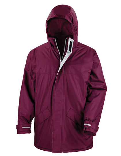 Winter Parka in Burgundy, Größe 3XL