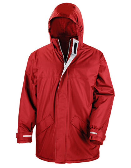 Winter Parka in Red, Größe 3XL