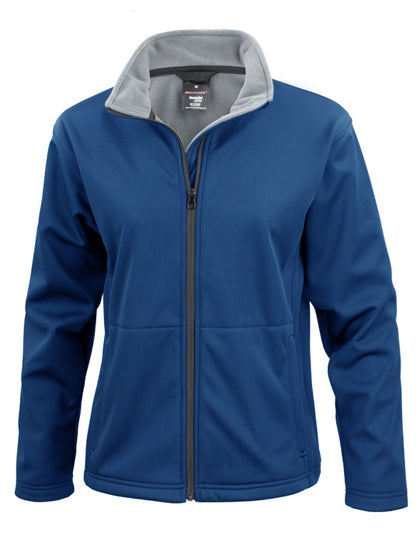 Women´s Softshell Jacket in Navy, Größe XXL