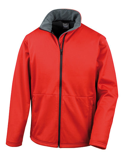 Softshell Jacket in Red, Größe 3XL