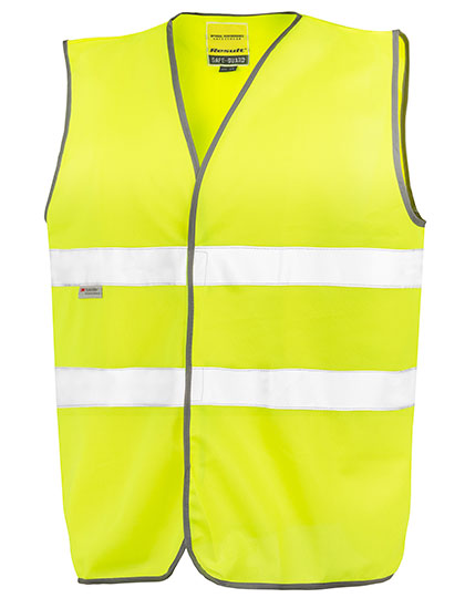 Motorist Safety Vest Using 3M™ in Fluorescent Yellow, Größe XXL