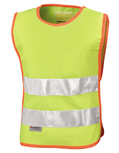 Junior Safety Tabard in Fluorescent Yellow, Größe L/XL