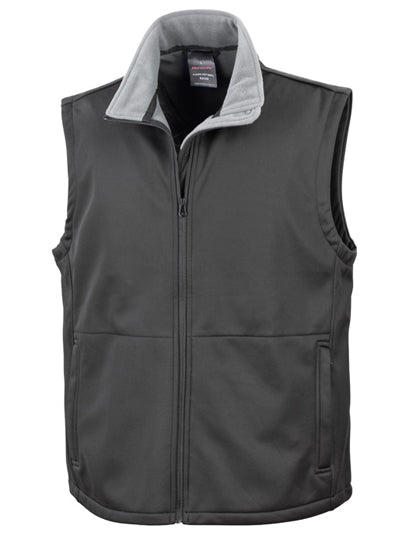Soft Shell Bodywarmer in Black, Größe 3XL