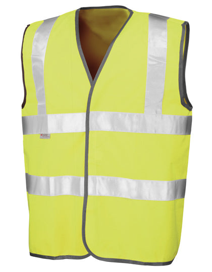 Safety Hi-Vis Vest Using 3M™ in Fluorescent Yellow, Größe 3XL