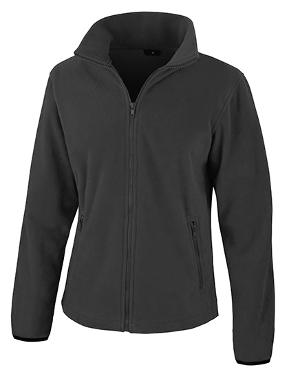 Womens Norse Outdoor Fleece Jacket in Black, Größe XXL