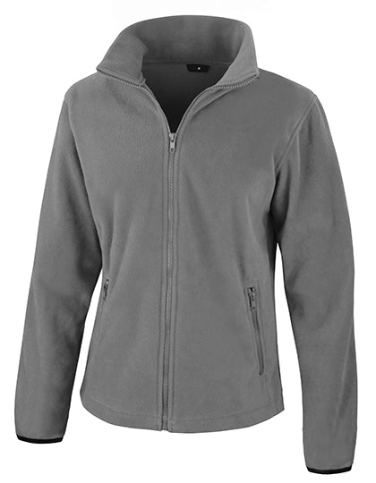 Womens Norse Outdoor Fleece Jacket in Pure Grey, Größe XXL