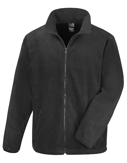 Mens Norse Outdoor Fleece Jacket in Black, Größe 3XL
