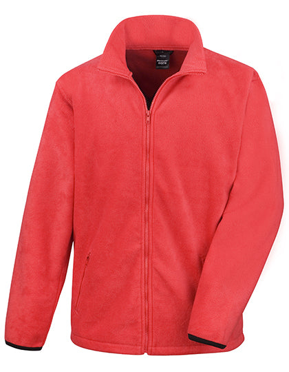 Mens Norse Outdoor Fleece Jacket in Flame Red, Größe 3XL
