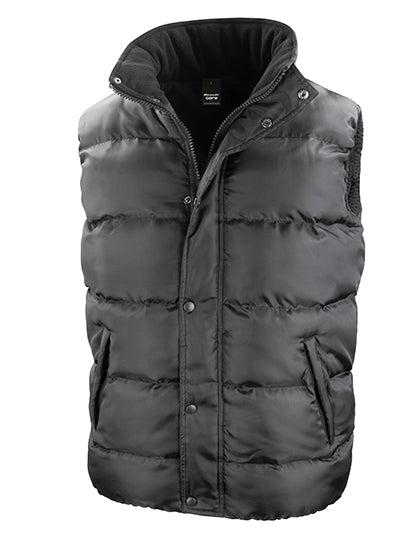 Nova Lux Hooded Gilet in Black, Größe 3XL