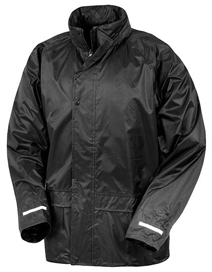 Rain Jacket in Black, Größe 3XL