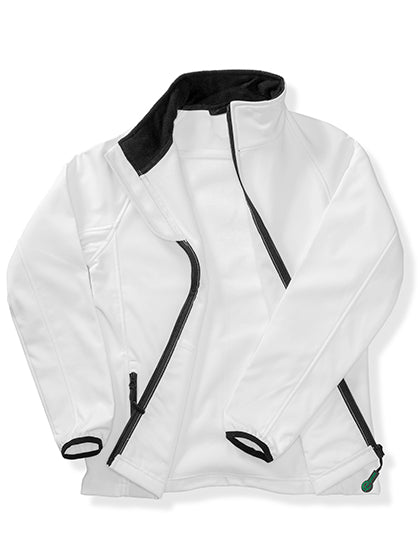 Men's Printable Softshell Jacket with Recycled Fleece Inner