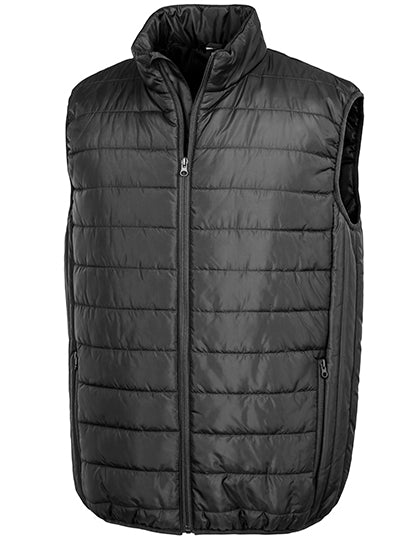Promo Padded Bodywarmer in Black, Größe 3XL