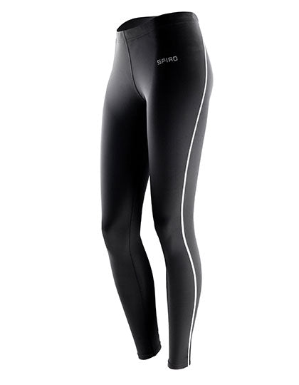 Women´s Bodyfit Base Layer Leggings in Black, Größe XL/XXL