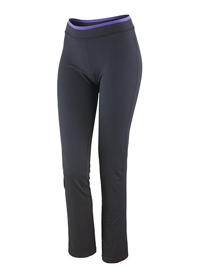 Women´s Fitness Trousers in Black, Größe XXL (18)