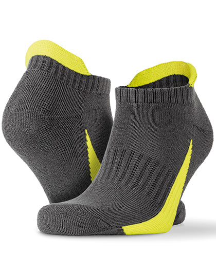 Sneaker Sports Socks (3 Pair Pack) in Grey, Größe L/XL