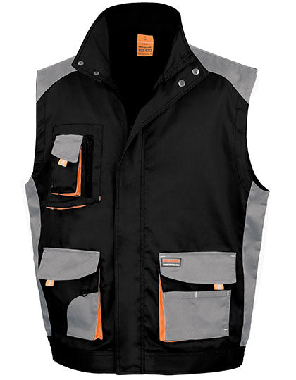 Lite Gillet in Black, Größe 4XL