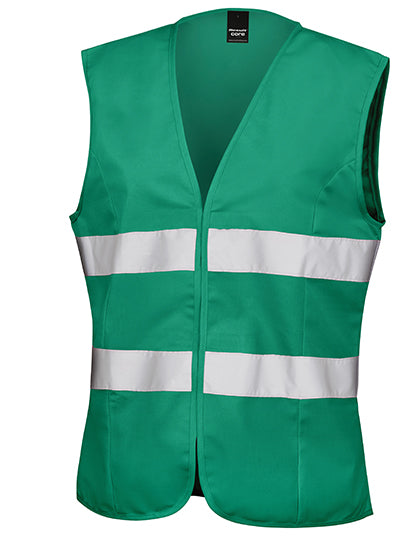 Women´s Enhanced Visibility Fitted Tabard in Paramedic Green, Größe XXL