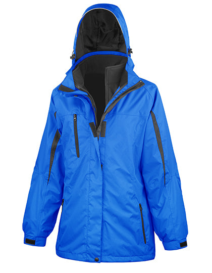 Women´s 3-in-1 Journey Jacket With Soft Shell Inner in Royal, Größe 3XL (20/46)