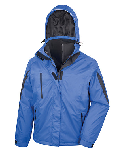 Men´s 3-in-1 Journey Jacket With Soft Shell Inner in Royal, Größe 4XL