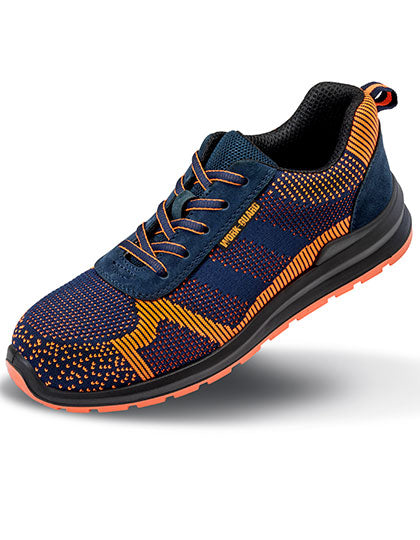 Unisex Hardy Safety Trainer in Navy, Größe 46 (12)